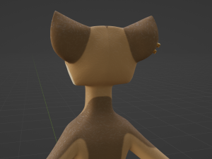Athena Anthro Fox 3D 모델