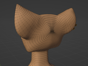 Athena Anthro Fox 3D 모델