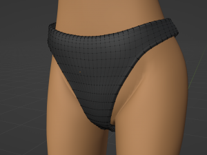 Athena Anthro Fox 3D 모델