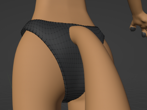 Athena Anthro Fox 3D 모델