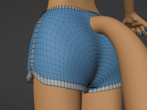 Athena Anthro Fox 3D 모델