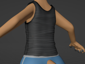 Athena Anthro Fox 3D 모델
