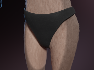 Saphire Anthro Fox 3Dモデル