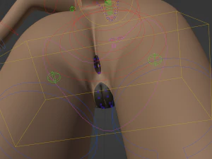 Saphire Anthro Fox Modello 3D