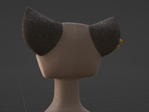 Saphire Anthro Fox 3Dモデル