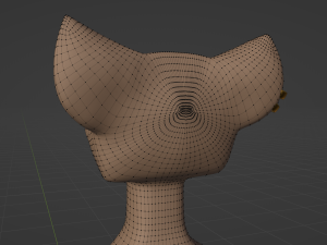 Saphire Anthro Fox 3Dモデル