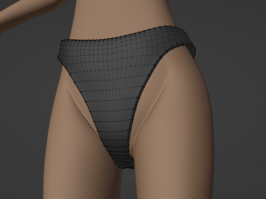 Saphire Anthro Fox 3Dモデル