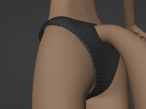 Saphire Anthro Fox 3Dモデル