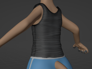 Saphire Anthro Fox 3Dモデル