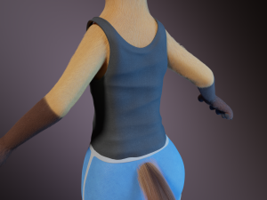 Catalina Anthro Fox Modèle 3D