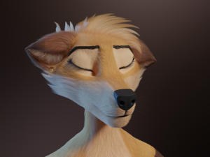 Catalina Anthro Fox Modèle 3D