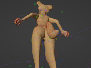 Catalina Anthro Fox Modèle 3D
