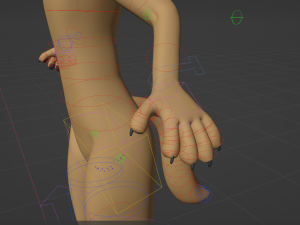 Catalina Anthro Fox Modèle 3D