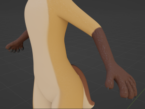 Catalina Anthro Fox Modèle 3D