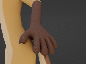 Catalina Anthro Fox Modèle 3D