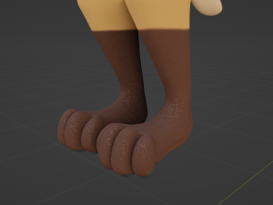 Catalina Anthro Fox Modèle 3D