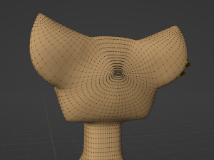 Catalina Anthro Fox Modèle 3D