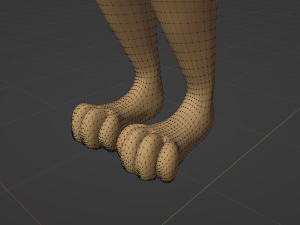 Catalina Anthro Fox Modèle 3D