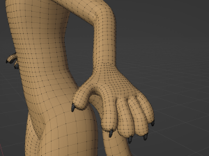 Catalina Anthro Fox Modèle 3D