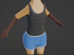 Catalina Anthro Fox Modèle 3D