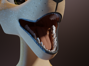 Catalina Anthro Fox Modèle 3D
