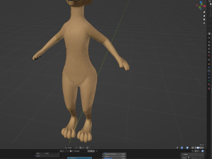 Catalina Anthro Fox Modèle 3D