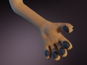 Nayara Anthro Lioness Modelo 3D