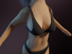 Nayara Anthro Lioness 3D Model