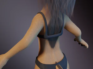 Nayara Anthro Lioness 3D Model