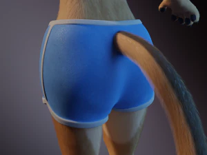 Nayara Anthro Lioness 3D Model