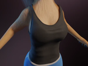 Nayara Anthro Lioness 3D Model