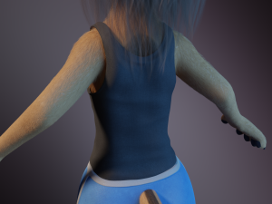 Nayara Anthro Lioness Modelo 3D