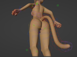 Nayara Anthro Lioness Modelo 3D