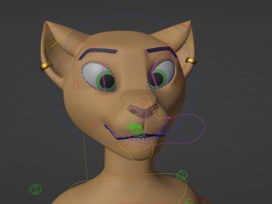 Nayara Anthro Lioness Modelo 3D