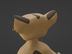 Nayara Anthro Lioness 3D Model