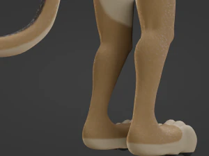 Nayara Anthro Lioness 3D Model