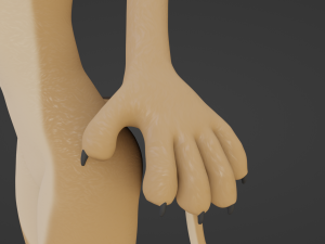 Nayara Anthro Lioness Modelo 3D