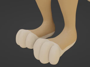 Nayara Anthro Lioness 3D Model