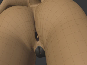 Nayara Anthro Lioness 3D Model