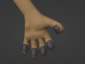 Nayara Anthro Lioness 3D Model