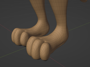 Nayara Anthro Lioness Modelo 3D