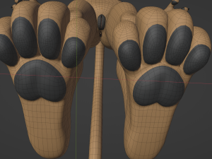 Nayara Anthro Lioness Modelo 3D