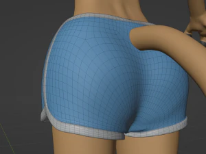 Nayara Anthro Lioness 3D Model