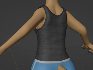 Nayara Anthro Lioness 3D Model