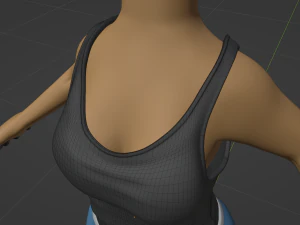 Nayara Anthro Lioness 3D Model