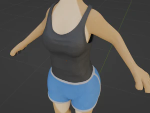 Nayara Anthro Lioness 3D Model