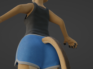 Nayara Anthro Lioness Modelo 3D