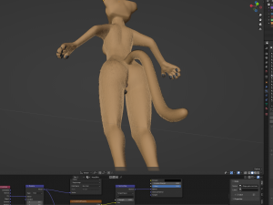 Nayara Anthro Lioness Modelo 3D