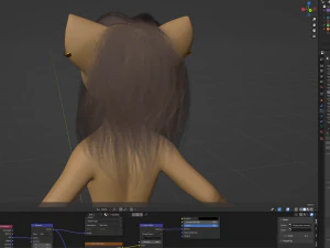 Nayara Anthro Lioness 3D Model