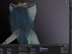 Nayara Anthro Lioness 3D Model